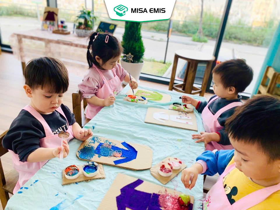 misa emis triển khai thành công tại trường mầm non little shin